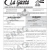 La Gaceta N° 35,817 del 08 de enero de 2022